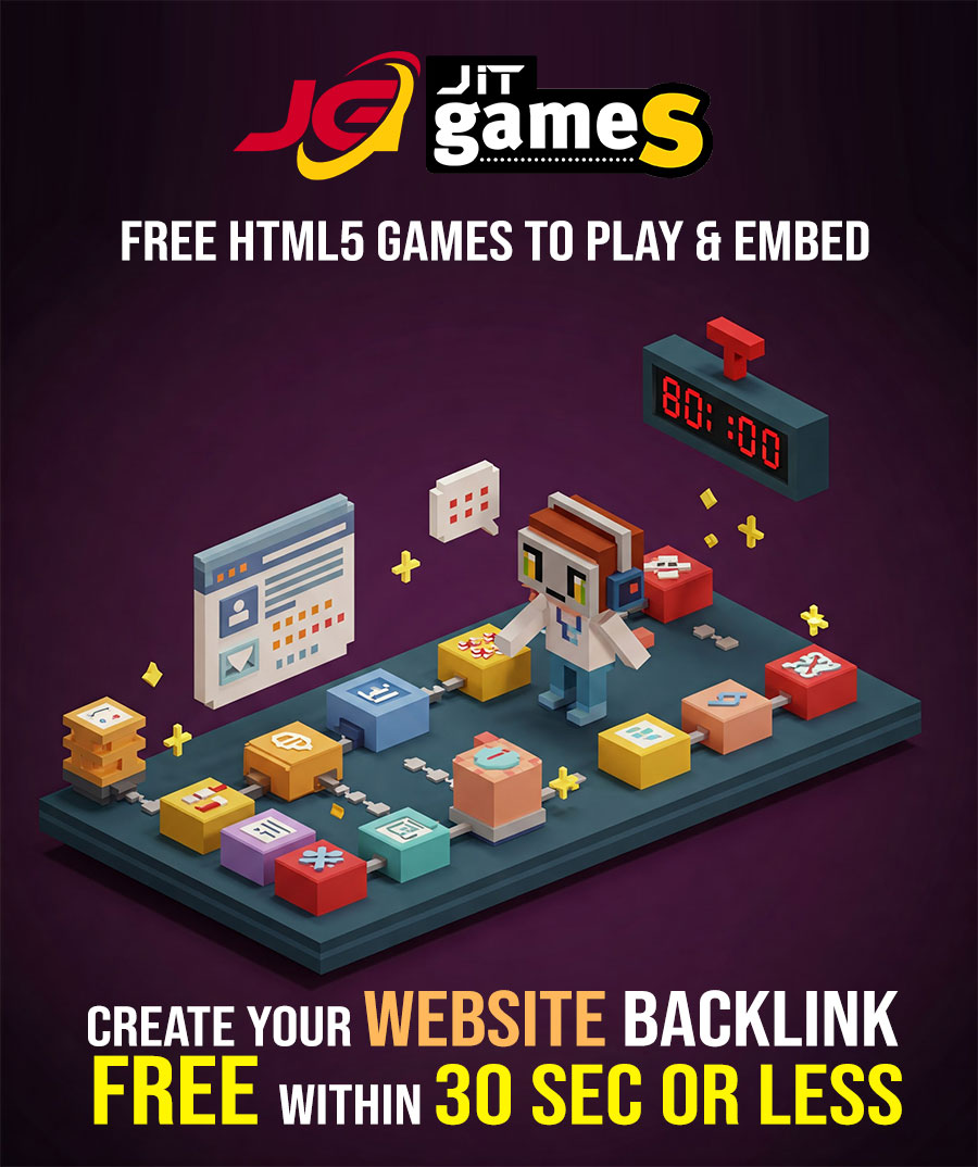 Create Free Backlink with JitGames
